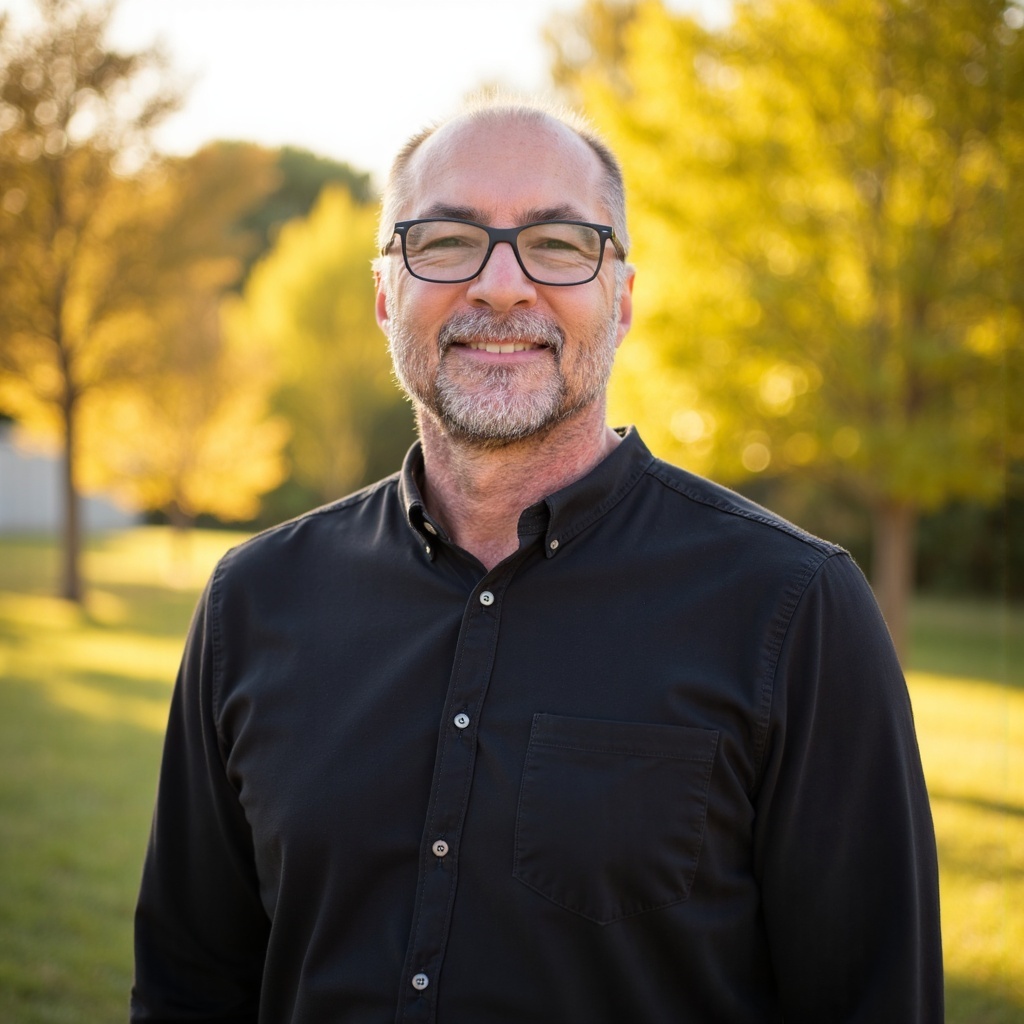 Eric Caldwell — entrepreneur working at a modern desk